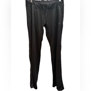 Adidas W  Mid Flare Leggings BlkBlk  Sz14 Excellent inseam 30 Elastic&Drawstring